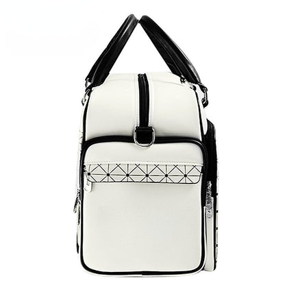 WanderS Pu Golf Boston Bag Large Volume Waterproof Boston Clothing Bag by WanderS