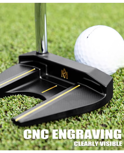 WanderS Custom Black Men Golf Clubs Putters S20C Soft Iron Forging Golf Putter