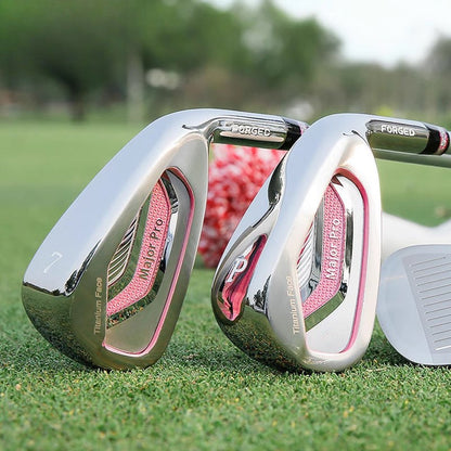 WanderS Titanium Surface Golf Club Lady Stainless Steel No. 7 Iron Head Women