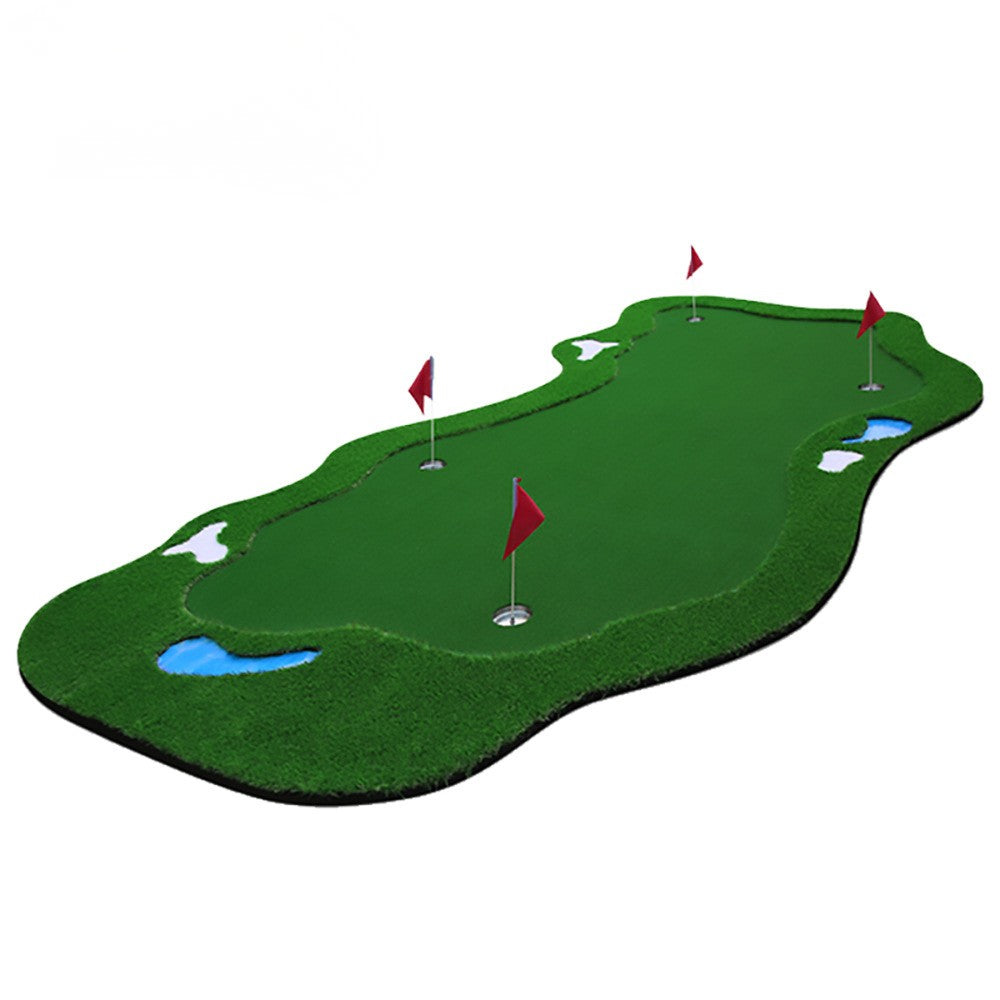 WanderS Customized 18 Hole Golf Practice Putting Mat by WanderS
