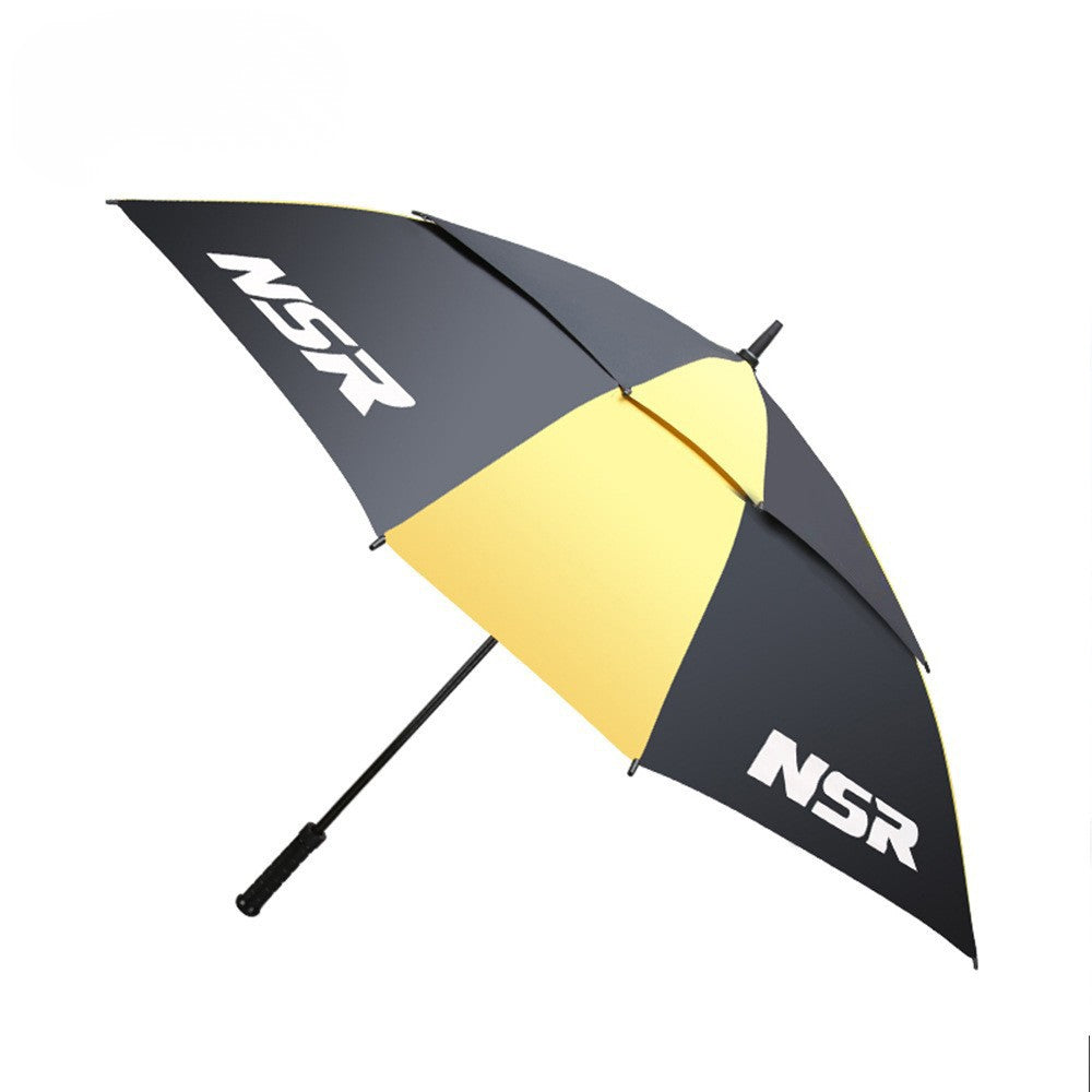 WanderS Double Layer Golf Umbrellas Windproof Auto-Open Golf Umbrella With Logo