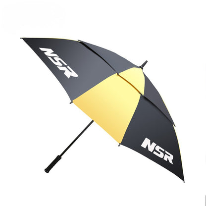 WanderS Double Layer Golf Umbrellas Windproof Auto-Open Golf Umbrella With Logo