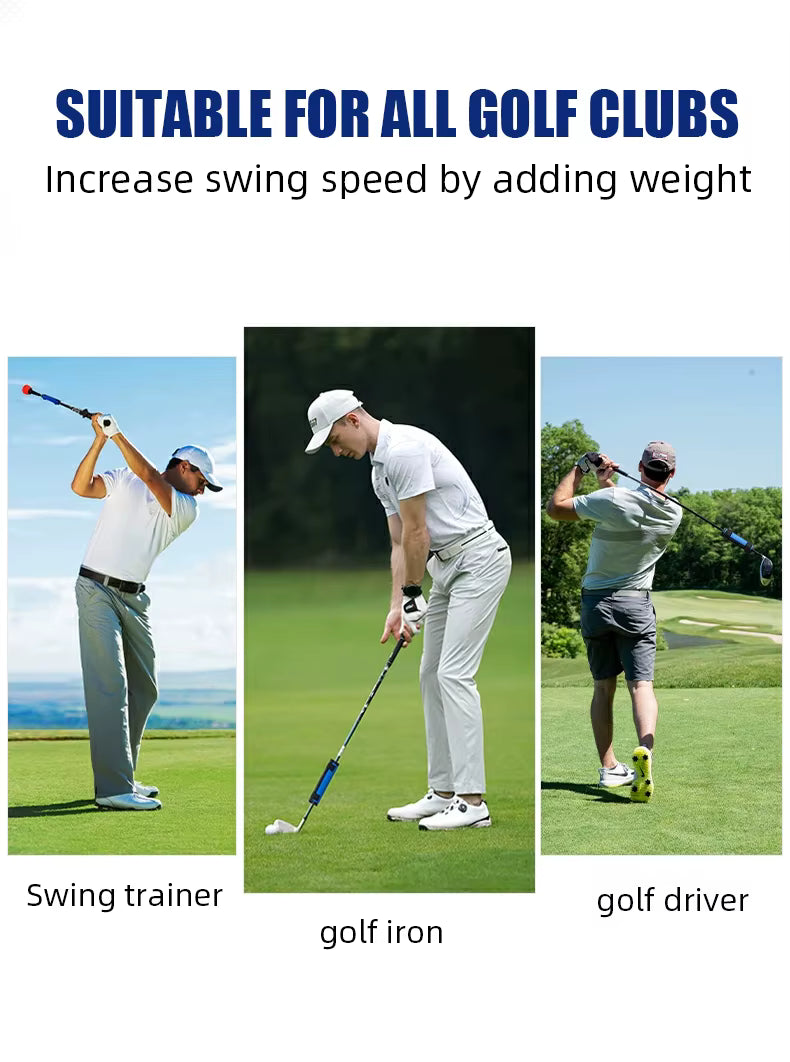 WanderS Warm Up Golf Swing Weights Training Aids Speed Up Golf Swing Trainer
