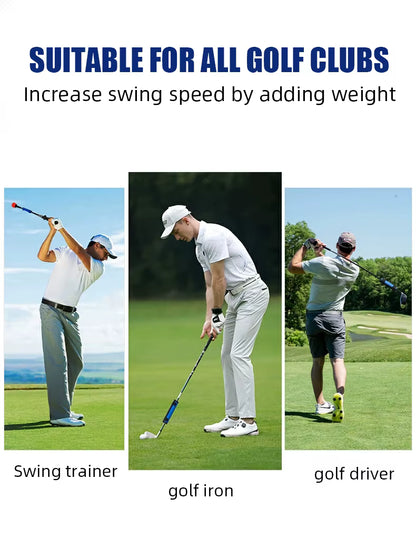 WanderS Warm Up Golf Swing Weights Training Aids Speed Up Golf Swing Trainer