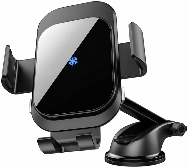 WanderS 15W Semiconductor Cooling Dual-Coil Car Wireless Charger