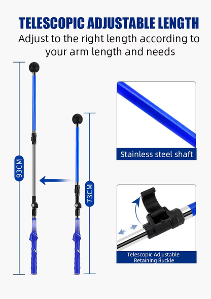 WanderS Custom Golf Swing Posture Correction Trainer Swing Action Practice Golf Swing Trainer