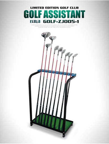 WanderS 9Pcs Golf Clubs Rack Golf Club Stand