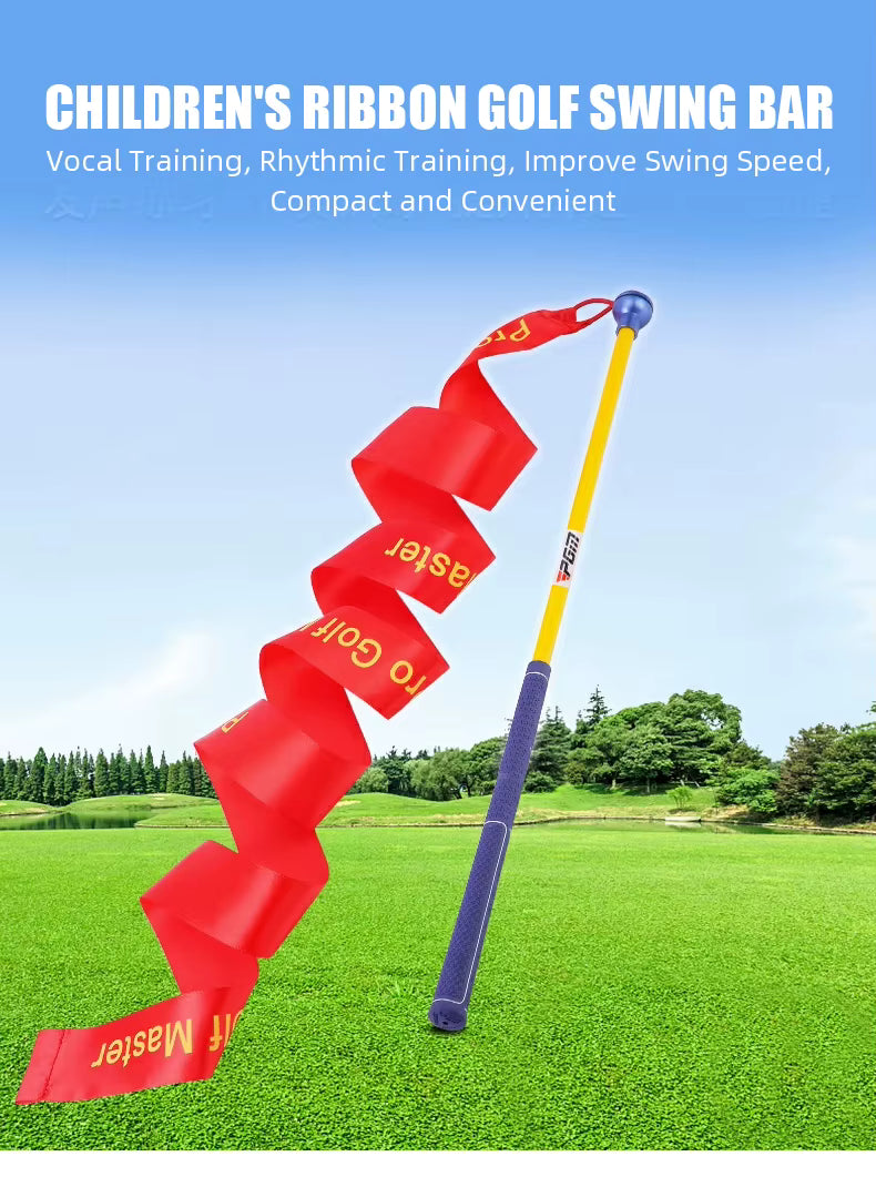 WanderS Beginner Practice Golf Swing Trainer Golf Swing Strap Custom Golf Swing Speed Stick