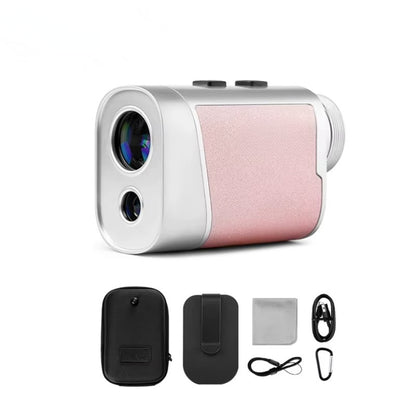 WanderS Golf Rangefinder Mini Pocket Edition Slope Compensation Locking Flag Vibration Magnetic Attachable Send Waist Clip 1200 Yards by WanderS