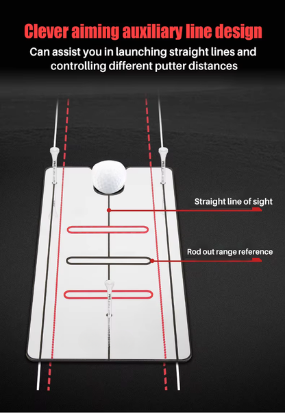 WanderS Golf Mirror Alignment Training Aid Putting Golf Training Aids