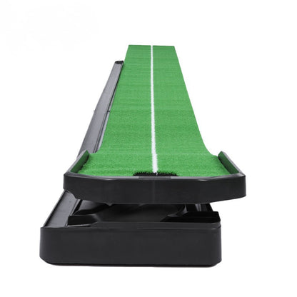 WanderS  Adjustable Golf Training Mat Indoor Practice Golf Putting Mat With Ball Return