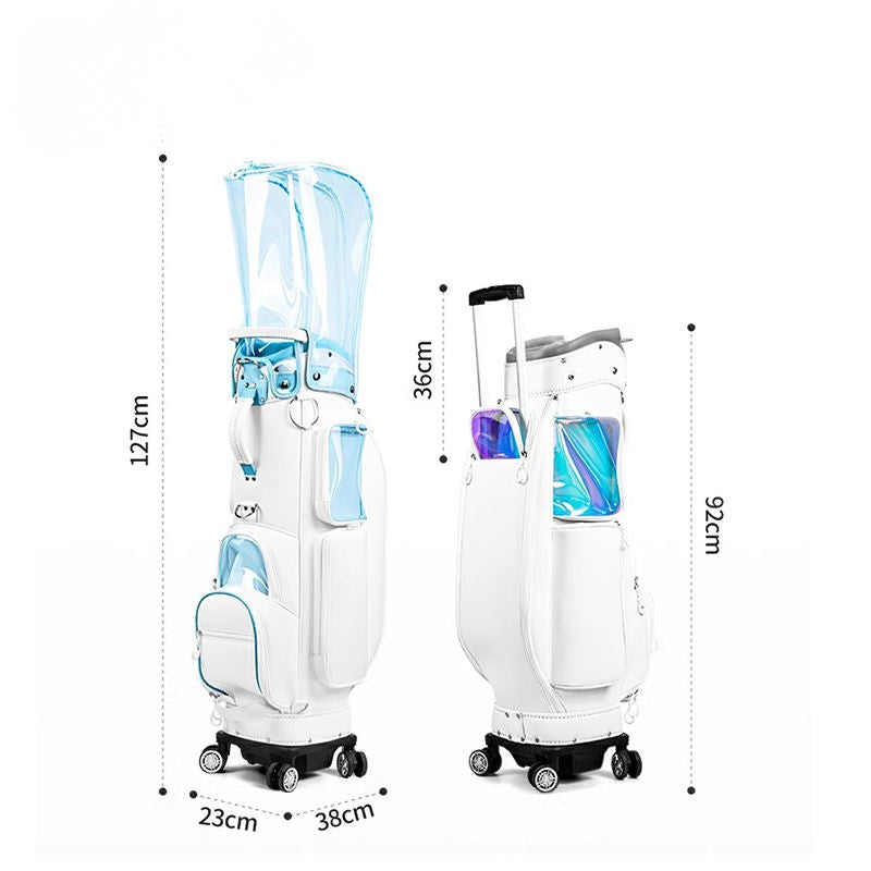 WanderS Golf Bag Manufacturers Women Golf Bag Waterproof Transparent Lady Golf