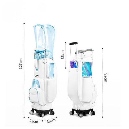 WanderS Golf Bag Manufacturers Women Golf Bag Waterproof Transparent Lady Golf