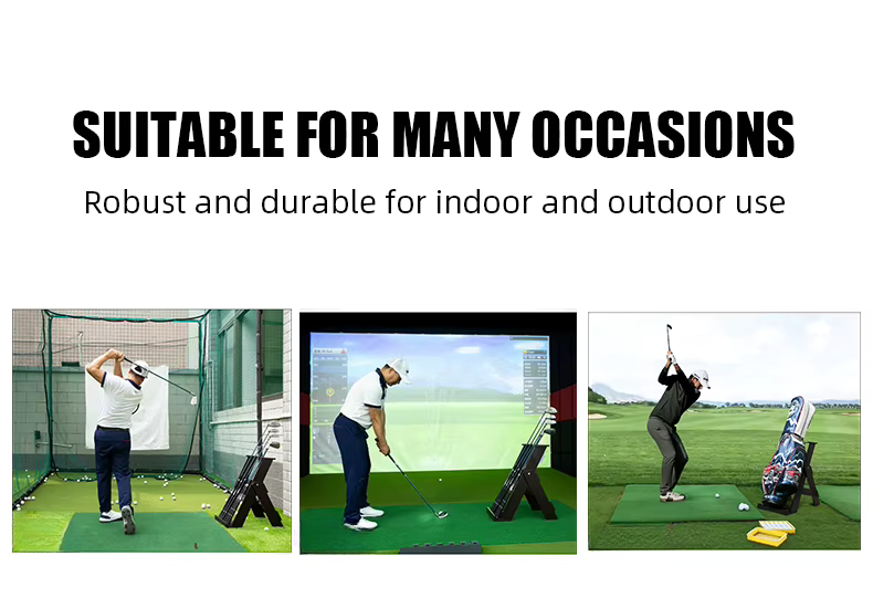 WanderS Oem Odm Golf Bag Stick Storage Display Rack Stand Golf Club Display Rack