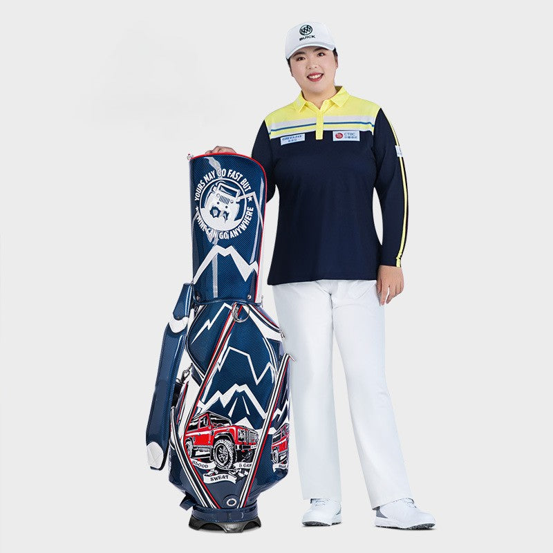 WanderS Golf Bag Manufacturer Custom Logo Pu Leather Golf Bag Waterproof Golf