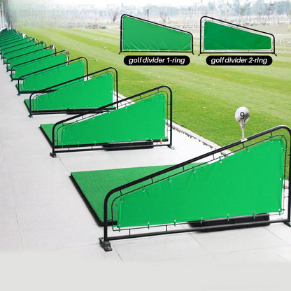 WanderS Golf Range Bay Tee Single tube Divider Custom Golf Divider