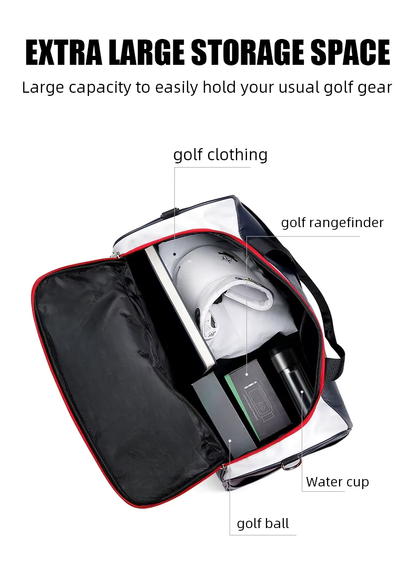 WanderS Waterproof Golf Duffel Clothing Bag Lightweight Golf Boston Bag With