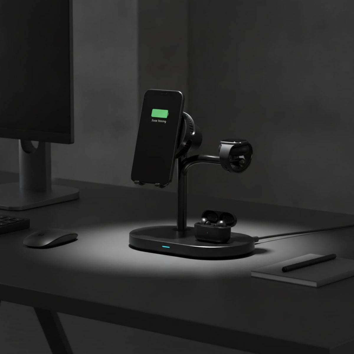 WanderS 3-in-1 Qi2.2 25W Cooling Magnetic Wireless Charger