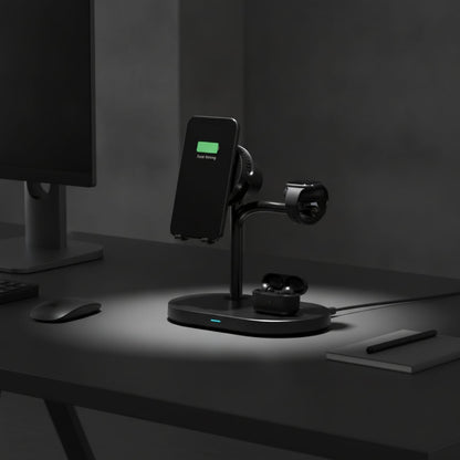 WanderS 3-in-1 Qi2.2 25W Cooling Magnetic Wireless Charger