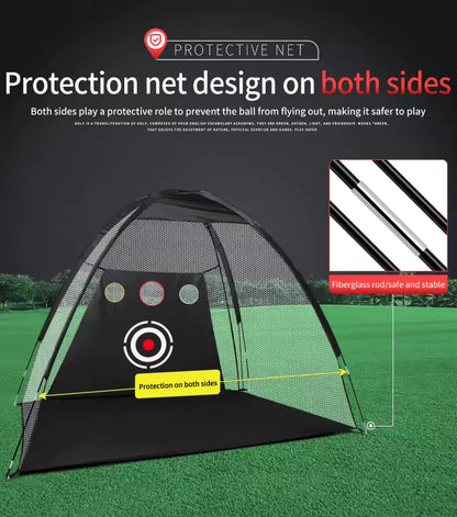 WanderS Golf Net Cage Practice Outdoor Backyard Golf Net With Target