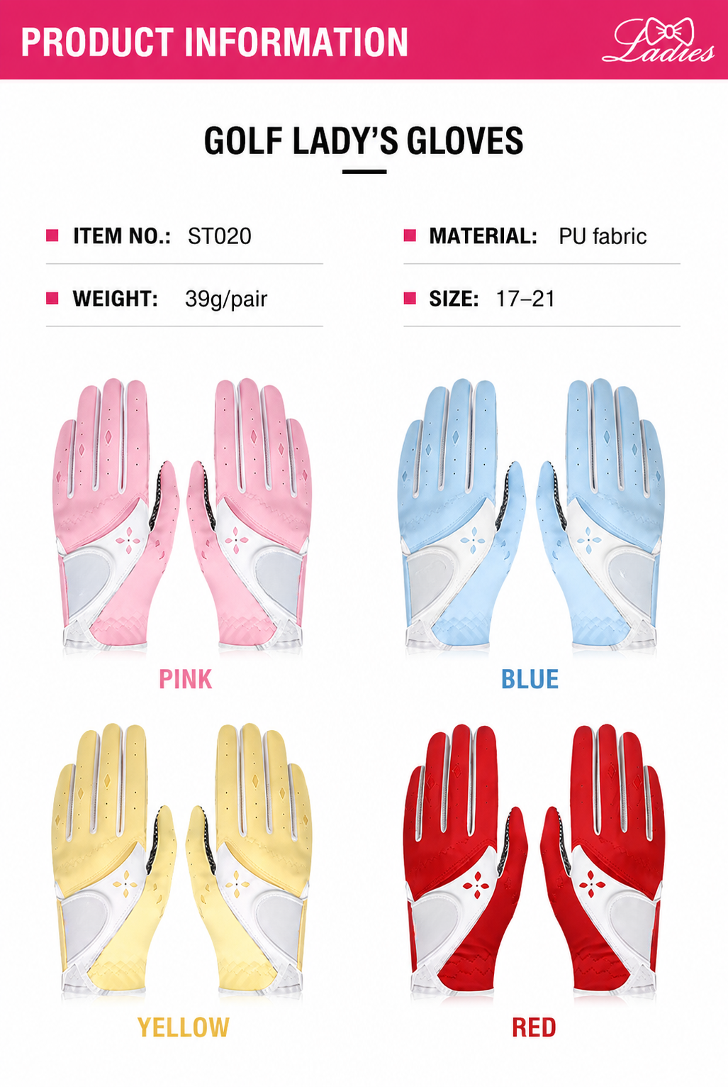 WanderS Cheap Price Girl Golf Gloves