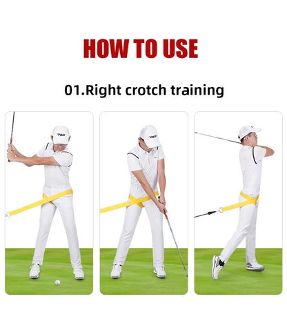 WanderS Strengthen Balance Golf Swing Rope Speed Golf Swing Trainer Aid