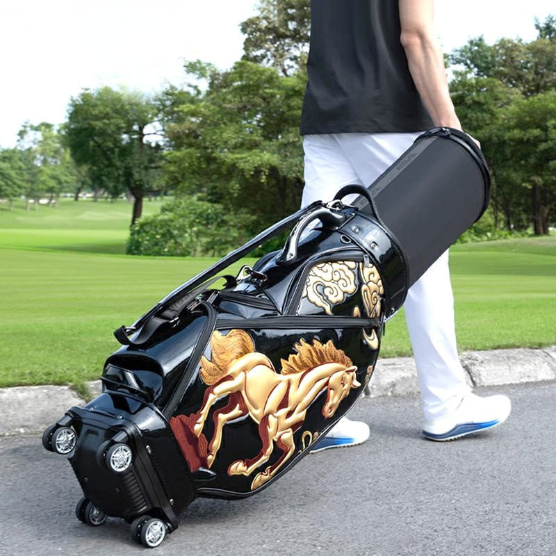 WanderS Custom Logo Telescopic Golf Travel Bag Embroidery Waterproof Golf Bags
