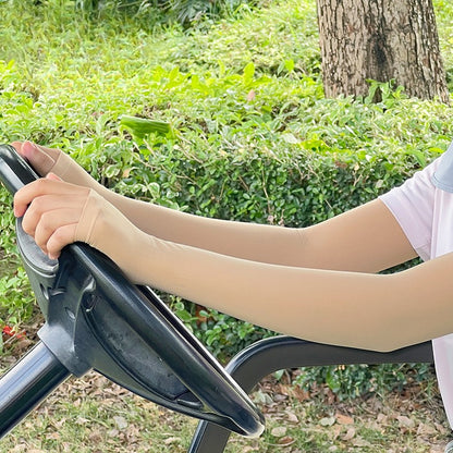 WanderS Golf Sleeves Men And Women Ice Silk Sun Protection Sleeves Summer Cool Breathable Outdoor Cycling Sun Shade Ice Sleeves