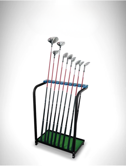 WanderS 9Pcs Golf Clubs Rack Golf Club Stand
