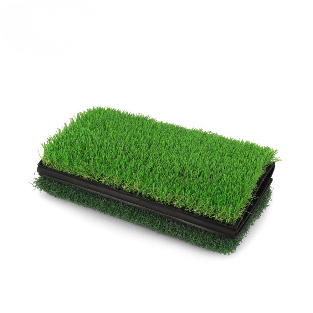 WanderS Foldable 3 In 1 Anti-Slip Driving Range Practice Golf Hitting Mat (40*65Cm)