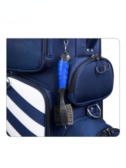 WanderS Side Golf Club Cleaning Brush Multifunctional Retractable Oversize Golf Club Brush