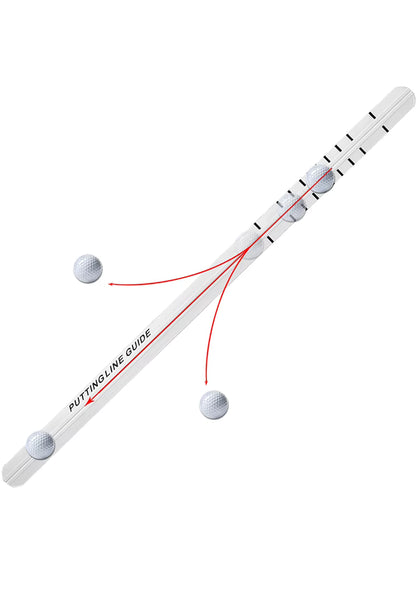WanderS Outdoor Putting Guide Golf Putting Practice Ruler Line Indoor Golf