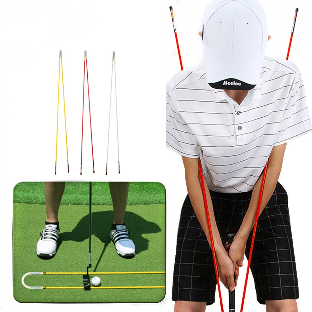 WanderS Golf Alignment Sticks Training Aids Golf Swing Trainer Multifunctional