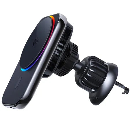 WanderS Qi2 15W Cooling Car Wireless Charger Silicone Face cover with LED