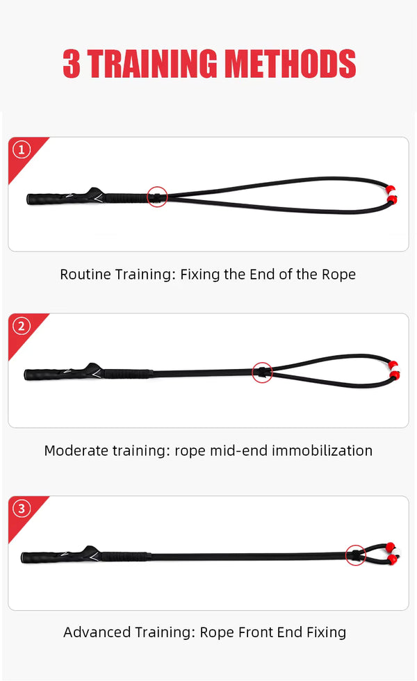 WanderS Golf Swing Aid Rope Correction Indoor Golf Swing Trainer