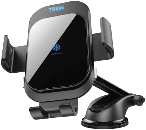WanderS 15W Semiconductor Cooling Dual-Coil Car Wireless Charger