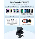 WanderS 3-in-1 15W Magnetic Car Wireless Charger