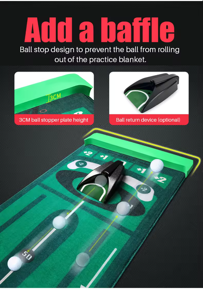 WanderS Wholesale Professional Practice Office Home Velvet Mat Indoor Golf Putting Mat