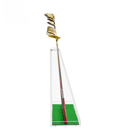 WanderS Golf Club Rack Transparent Acrylic Club Rack Indoor Storage Display Billiard Club Display Rack