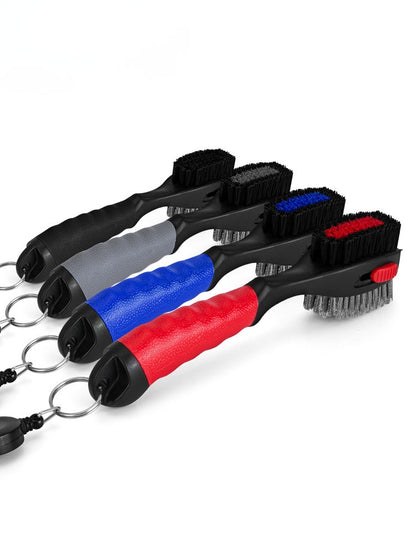 WanderS Side Golf Club Cleaning Brush Multifunctional Retractable Oversize Golf Club Brush