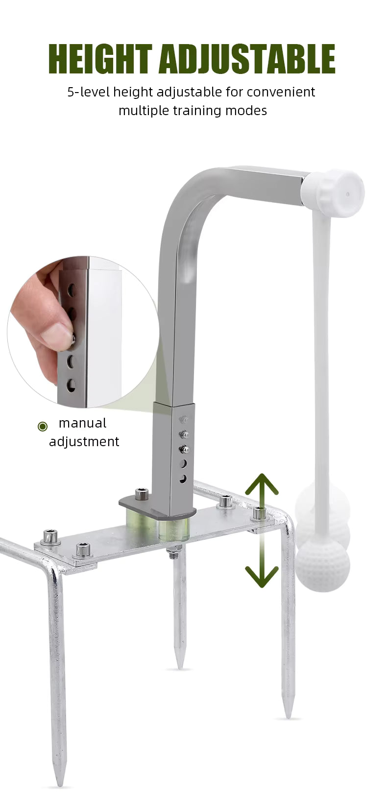WanderS Golf Swing Apparatus Golf Training Aids Outdoor Golf Swing Trainer