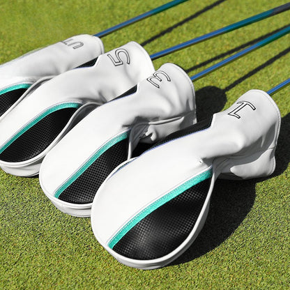 WanderS Golf Club Cover Universal Wood Club Cover Putter Cover Waterproof Club Cover Ball Head Cap Cover Protective Cover Supplies