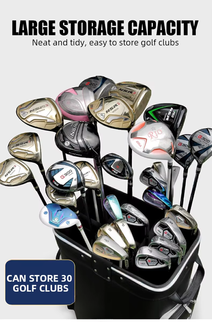 WanderS Driving Range Large 30 Clubs Golf Bag Retail Golf Club Display Rack Custom Golf Club Display Rack