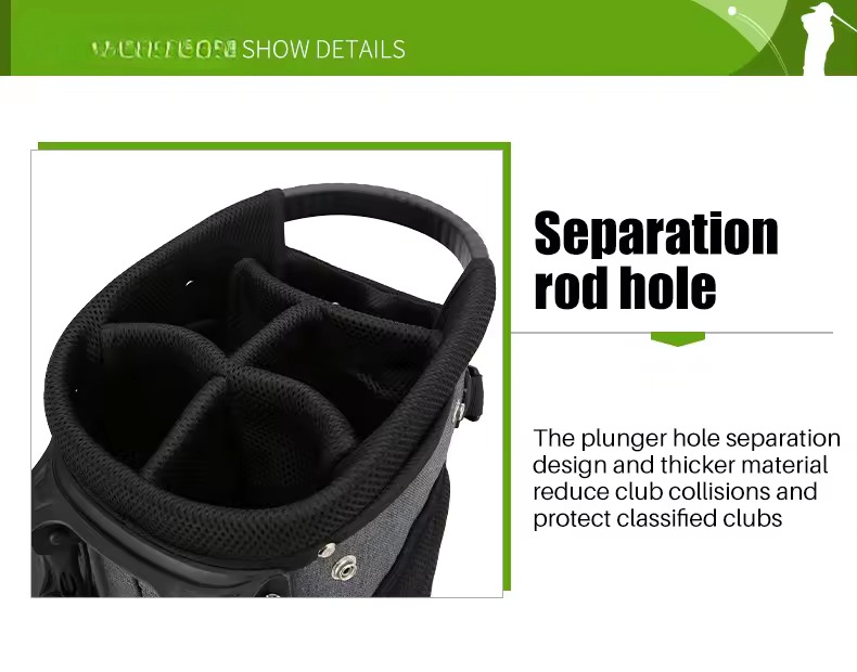 WanderS Sunday Light Weight Golf Carry Bag Microfiber Fiber 2021 High Quality