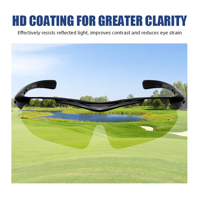 WanderS Men Golf Glasses Customized Golf Polarized Sunglasses