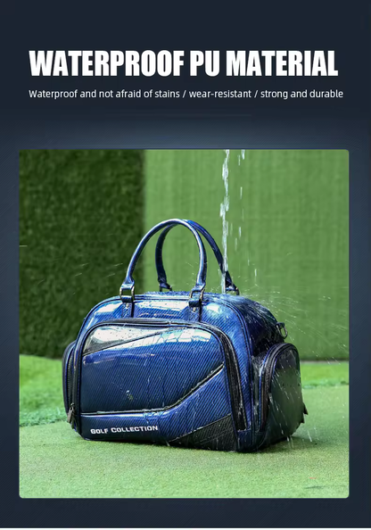 WanderS Men Waterproof Golf Boston Sport Clothing Bag With Shoe Compartment