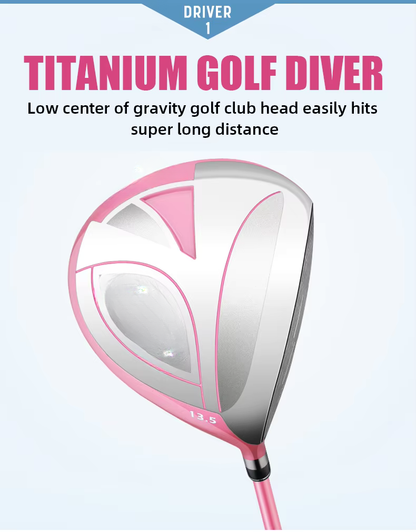 WanderS Brand Golf Club Complete Set Ladies Custom Golf Clubs Set For Women