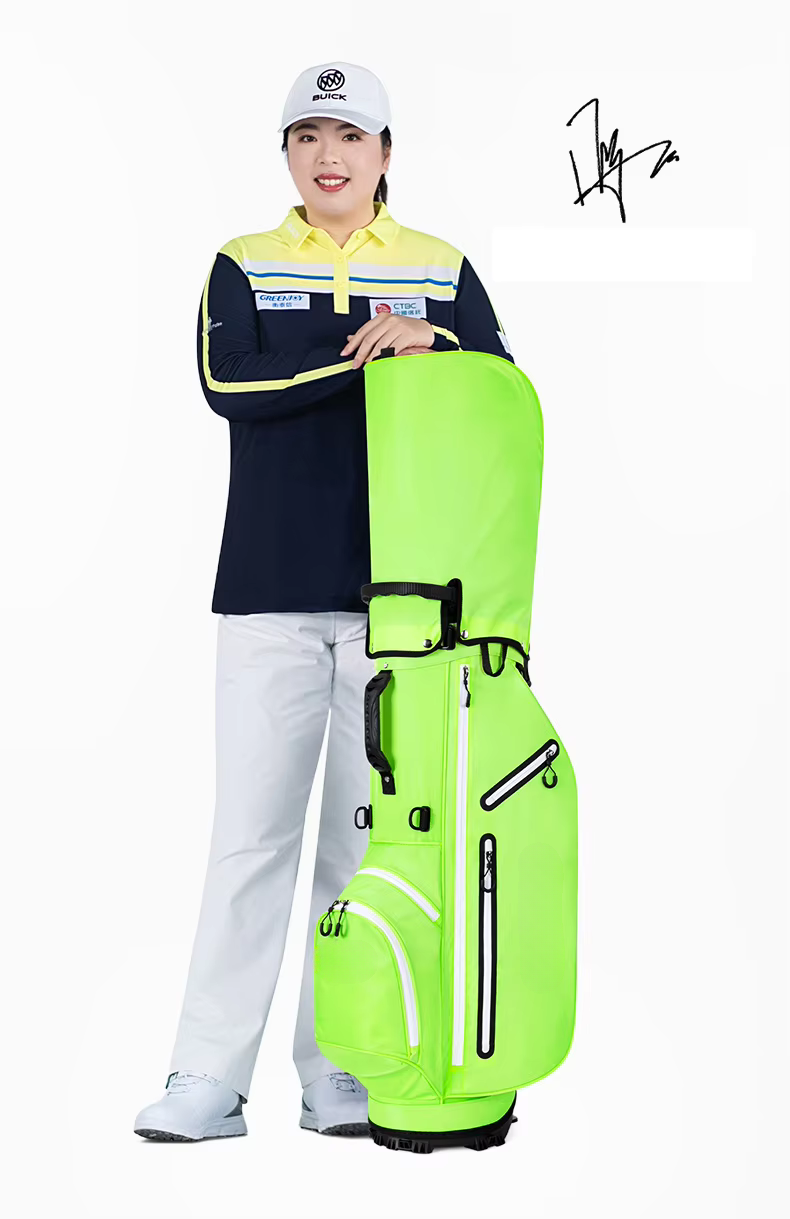 WanderS High Quality Golf Stand Bag Custom Logo Korea Style Plaid Golf Bag