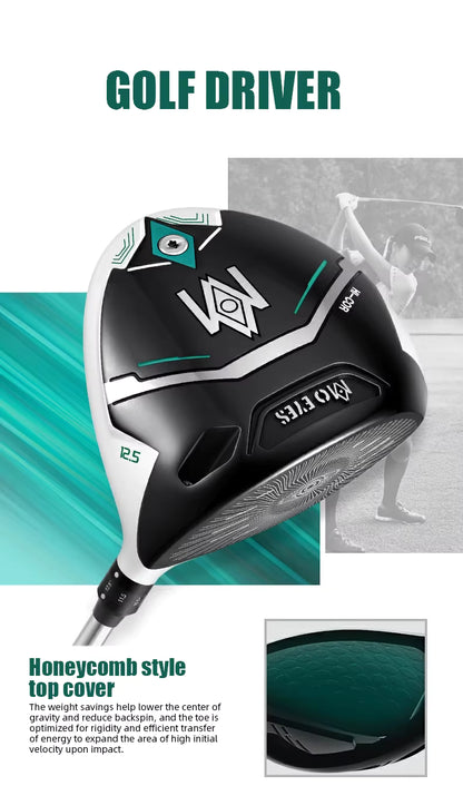 WanderS Mo Eyes Oem Custom Adjustable Right Handed Golf Clubs Driver High Rebound Titanium Golf Driver