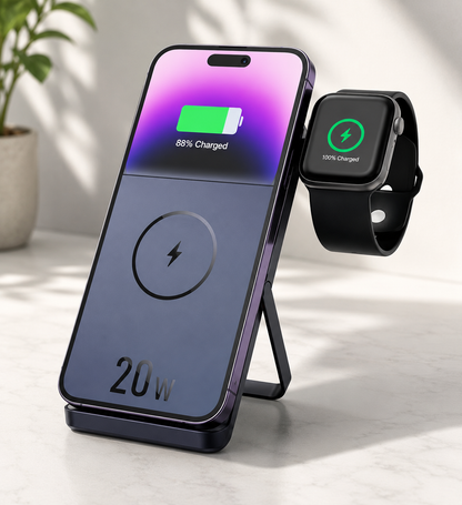 WanderS 10000mAh 3-in-1 Magnetic Power Bank